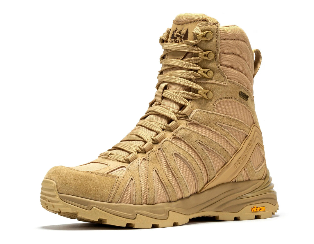 Waterproof Tactical Boots with VIBRAM® Traction Lug Outsole 