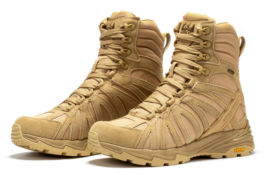 Waterproof Tactical Boots with VIBRAM® Traction Lug Outsole 