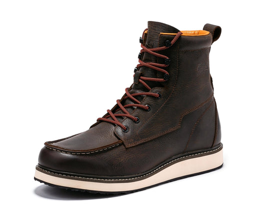 Botas Pro Dark Brown Men's 6 inch Wedge Boots VBP601