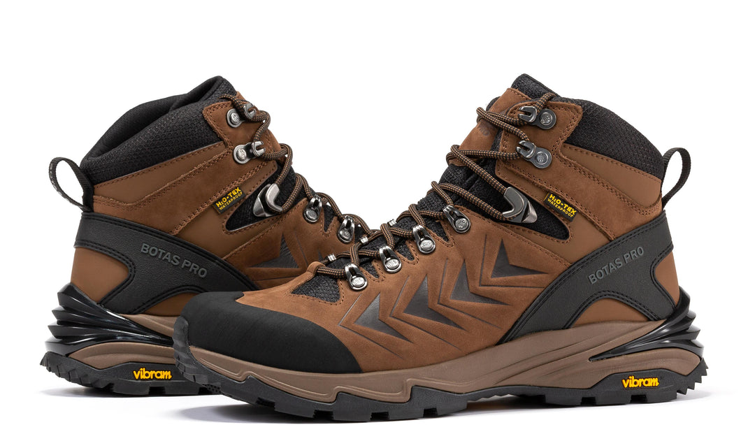 Botas Waterproof Waterproof Hiking Boots with VIBRAM® Traction Lug Outsole