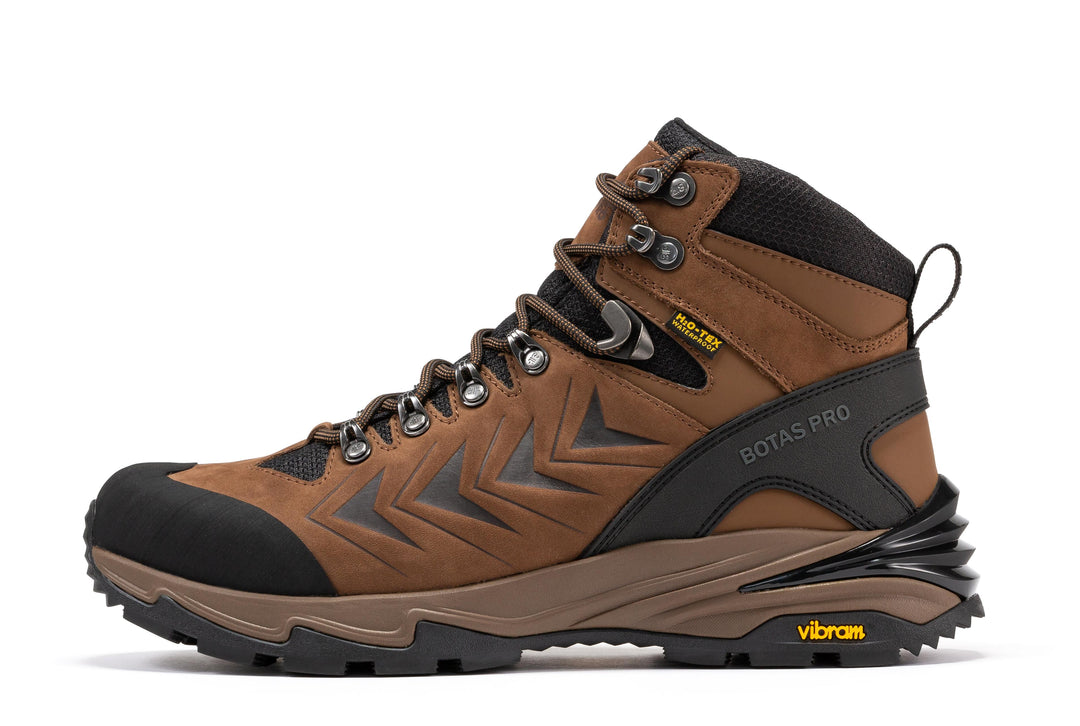 Waterproof Hiking Boots with VIBRAM® Traction Lug Outsole 