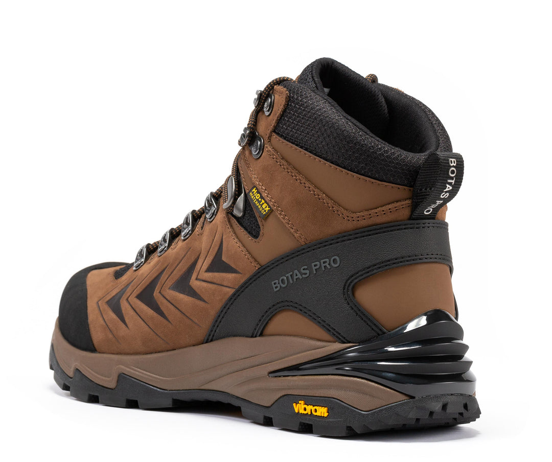 Botas Pro Waterproof Hiking Boots with VIBRAM® Traction Lug Outsole